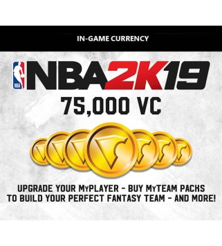 NBA 2K19 - 75,000 VC Pack DLC XBOX One Xbox One Key GLOBAL